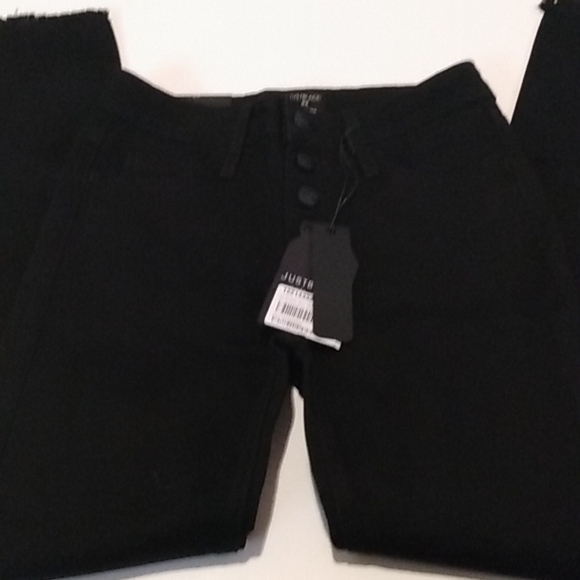 Just Black Denim - Just Black high waisted button down skinny jeans size 24